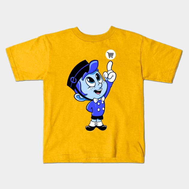 Eboy Kids T-Shirt by wloem